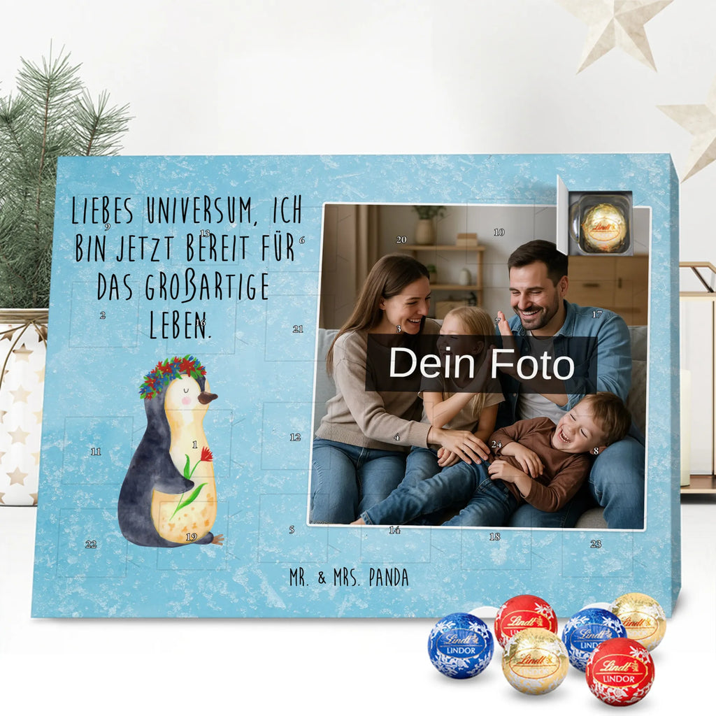  Penguin Flower Penguin, North Pole, Winter, Penguins, motivation, wishes, penguins, life, gift idea, lovesickness, wreath of flowers, goals in life, universe, love of life, goals