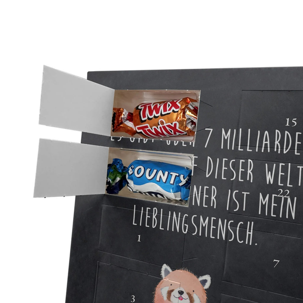 Personalisierter Schoko Foto Adventskalender Roter Panda Personalisierter Schoko Foto Adventskalender, Gute Laune, Lustige Sprüche, Tiere, Tiermotive, Panda, Lieblingsmensch, Herz, Liebling, Rot, Liebe