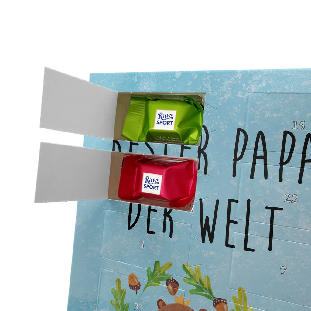 Personalisierter Schoko Foto Adventskalender Bär König Personalisierter Schoko Foto Adventskalender, Teddybär, Teddy, Bär, Vater, Bester Vater, Dad, Vatertag, Daddy, Bester Papa, Papa Bär, Papi, Weltbester Papa, Papa