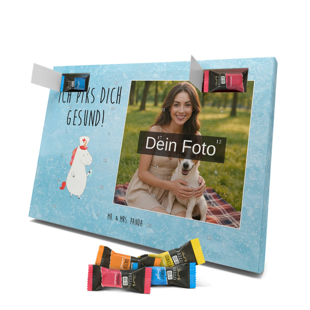 Personalisierter Schoko Foto Adventskalender Einhorn Krankenschwester Personalisierter Schoko Foto Adventskalender, Unicorn, Einhorn, Einhörner, Einhorn Deko, Krankenschwester Dankeschön, Krankenhaus, Ärztin Geschenk, Krankenschwester Geschenk, Krankenpfleger Geschenk, Krankenpflegerin