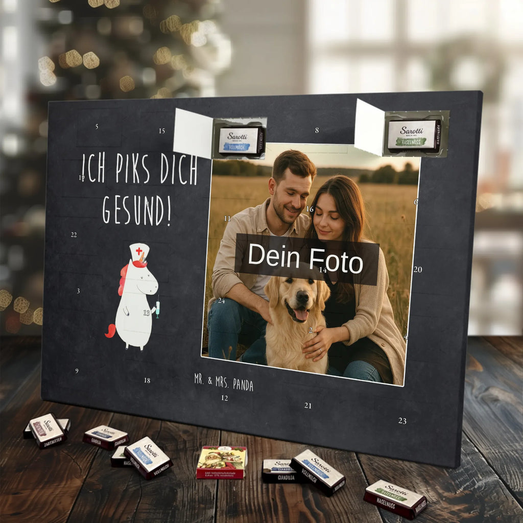 Personalisierter Schoko Foto Adventskalender Einhorn Krankenschwester Personalisierter Schoko Foto Adventskalender, Unicorn, Einhorn, Einhörner, Einhorn Deko, Krankenschwester Dankeschön, Krankenhaus, Ärztin Geschenk, Krankenschwester Geschenk, Krankenpfleger Geschenk, Krankenpflegerin