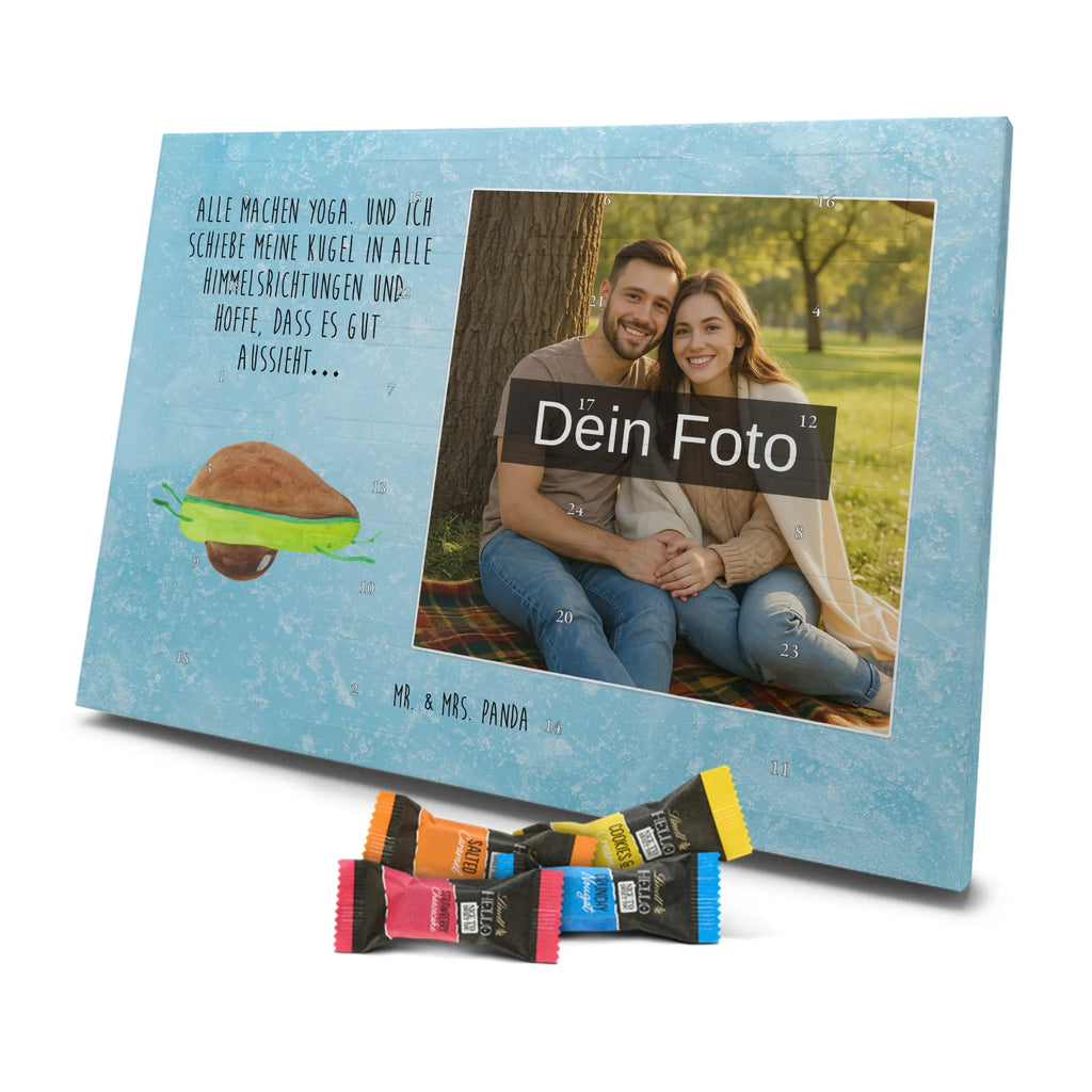 Personalisierter Schoko Foto Adventskalender Avocado Yoga Personalisierter Schoko Foto Adventskalender, Gesund, Veggie, Avocado, Vegan, Avocado Yoga Vegan