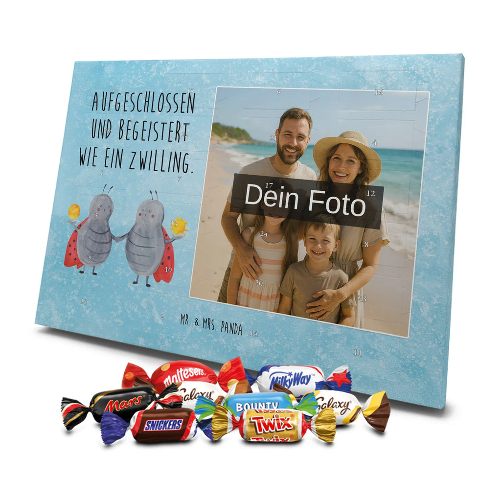 Personalisierter Schoko Foto Adventskalender Sternzeichen Zwilling Personalisierter Schoko Foto Adventskalender, Tierkreiszeichen, Horoskop, Astrologie, Aszendent, Sternzeichen, Geschenk Mai, Zwillingsbruder, Marienkäfer, Zwillingsschwester, Glückskäfer, Zwilling Sternzeichen, Geburtstag Mai, Geschenk Juni, Zwillinge, Zwilling Geschenk