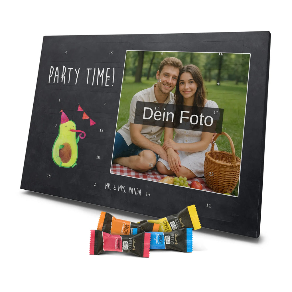Personalisierter Schoko Foto Adventskalender Avocado Party Zeit Personalisierter Schoko Foto Adventskalender, Gesund, Veggie, Avocado, Vegan