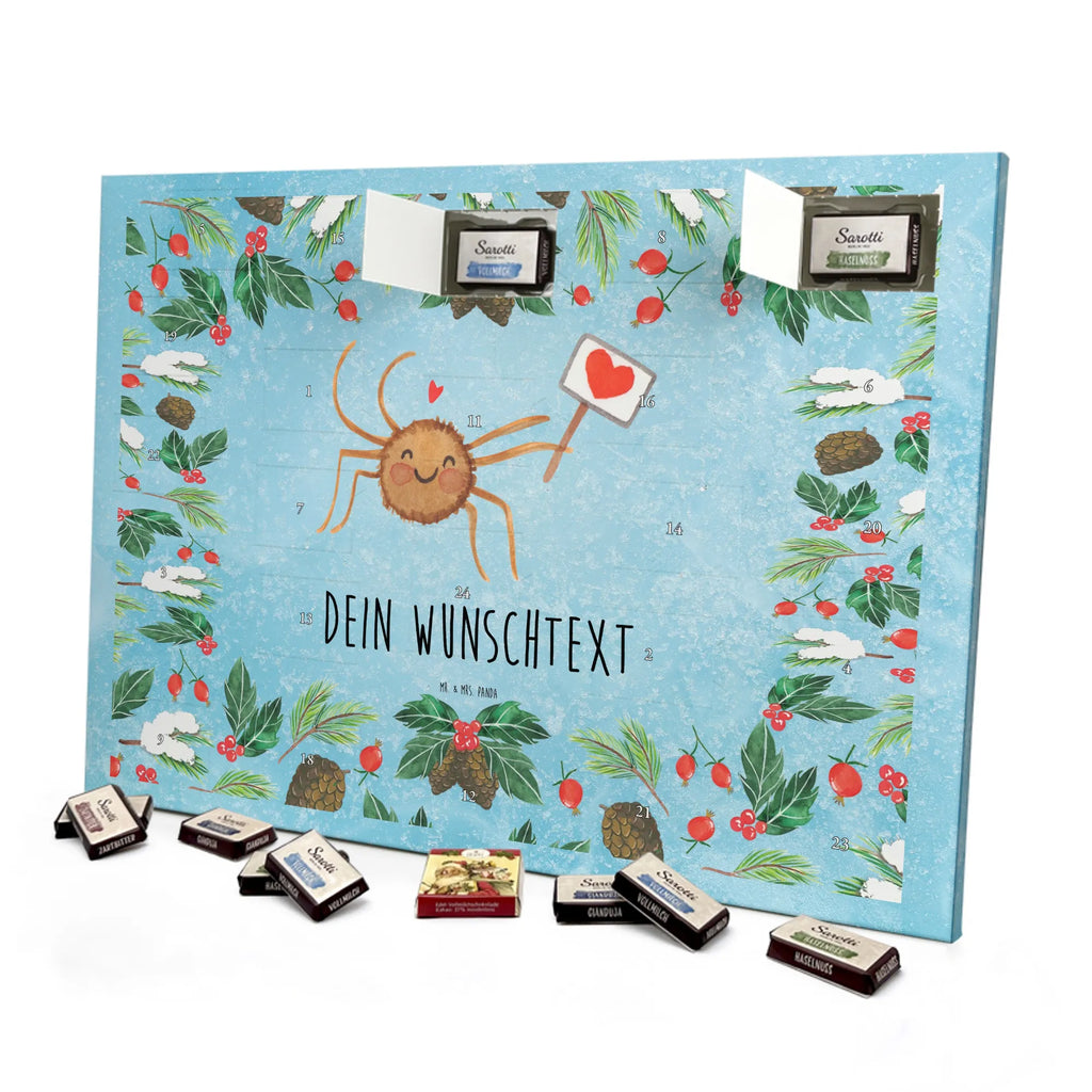 Adventskalender mit Namen Spinne Agathe Motivation Adventskalender mit Namen, Personalisierter Adventskalender, Videos, Spinne, Merchandise, Spinne Agathe, Agathe, Motivation, Dankeschön, Vertrauen, Liebe, Glück