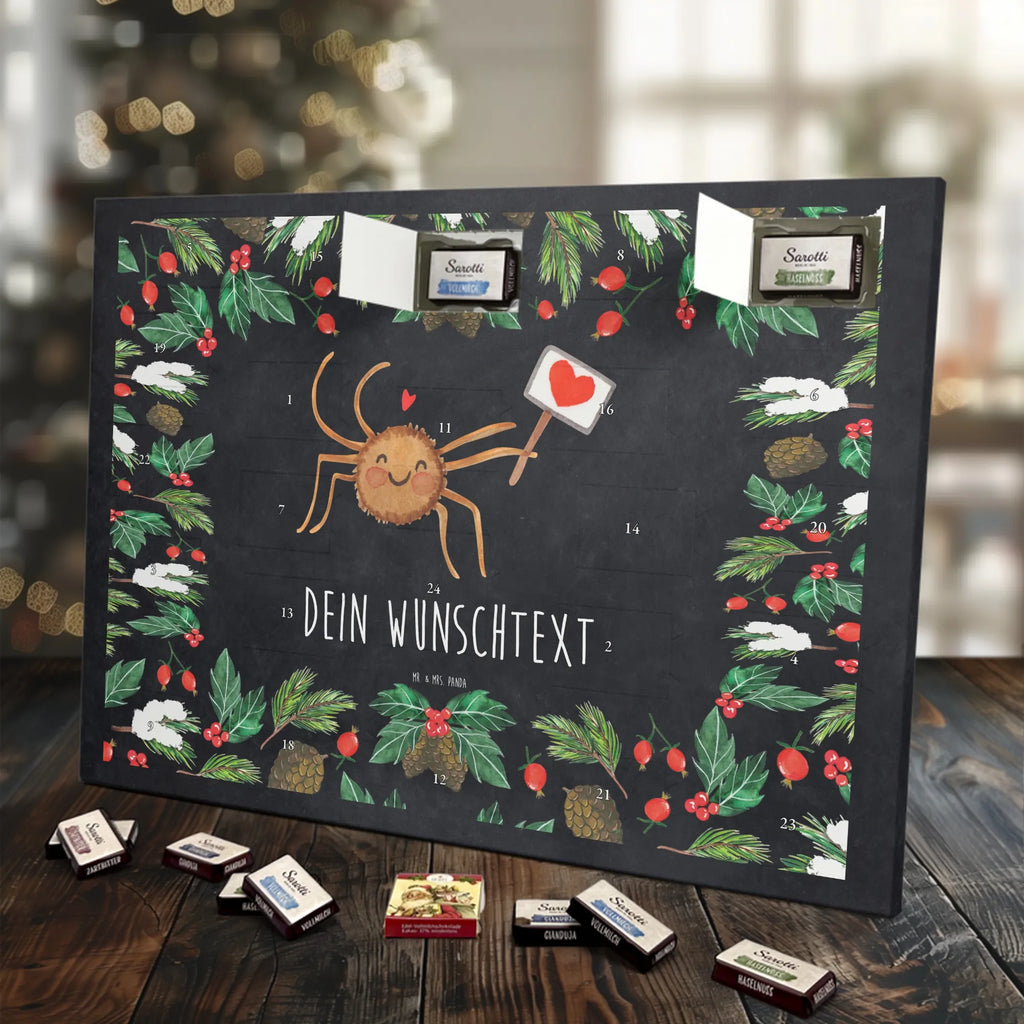 Adventskalender mit Namen Spinne Agathe Motivation Adventskalender mit Namen, Personalisierter Adventskalender, Videos, Spinne, Merchandise, Spinne Agathe, Agathe, Motivation, Dankeschön, Vertrauen, Liebe, Glück