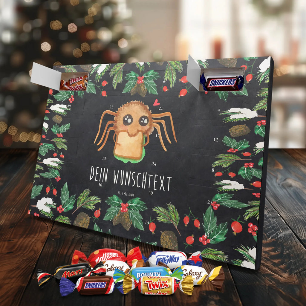 Adventskalender mit Namen Spinne Agathe Sandwich Adventskalender mit Namen, Personalisierter Adventskalender, Videos, Spinne, Merchandise, Spinne Agathe, Agathe, Hungrig, Hunger, Alles Wird gut, Lebensfreude, Glück, Verfressen, Mut