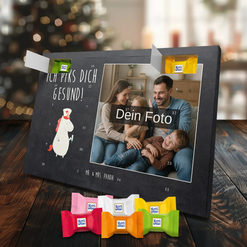Personalisierter Schoko Foto Adventskalender Einhorn Krankenschwester Personalisierter Schoko Foto Adventskalender, Unicorn, Einhorn, Einhörner, Einhorn Deko, Krankenschwester Dankeschön, Krankenhaus, Ärztin Geschenk, Krankenschwester Geschenk, Krankenpfleger Geschenk, Krankenpflegerin