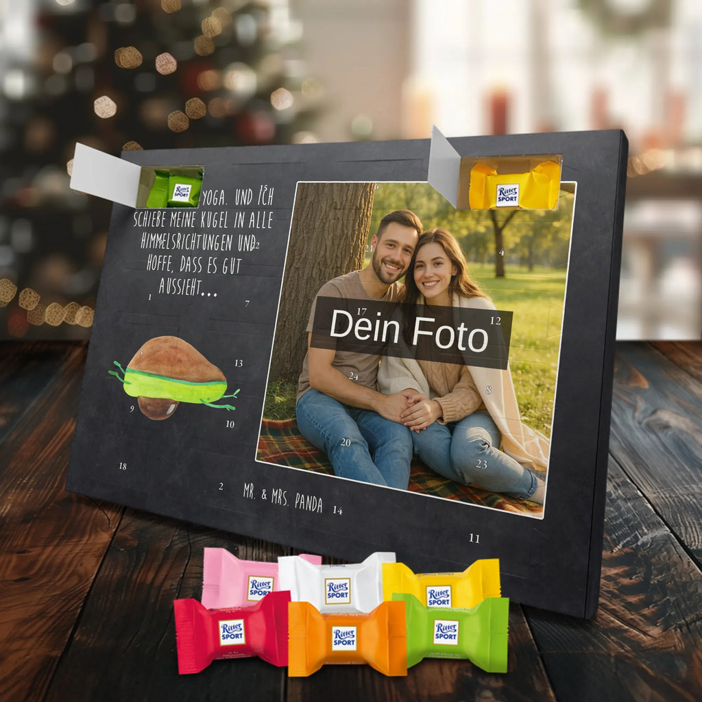 Personalisierter Schoko Foto Adventskalender Avocado Yoga Personalisierter Schoko Foto Adventskalender, Gesund, Veggie, Avocado, Vegan, Avocado Yoga Vegan