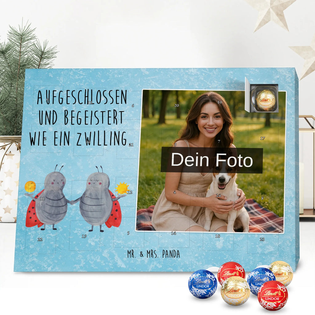 Personalisierter Schoko Foto Adventskalender Sternzeichen Zwilling Personalisierter Schoko Foto Adventskalender, Tierkreiszeichen, Horoskop, Astrologie, Aszendent, Sternzeichen, Geschenk Mai, Zwillingsbruder, Marienkäfer, Zwillingsschwester, Glückskäfer, Zwilling Sternzeichen, Geburtstag Mai, Geschenk Juni, Zwillinge, Zwilling Geschenk