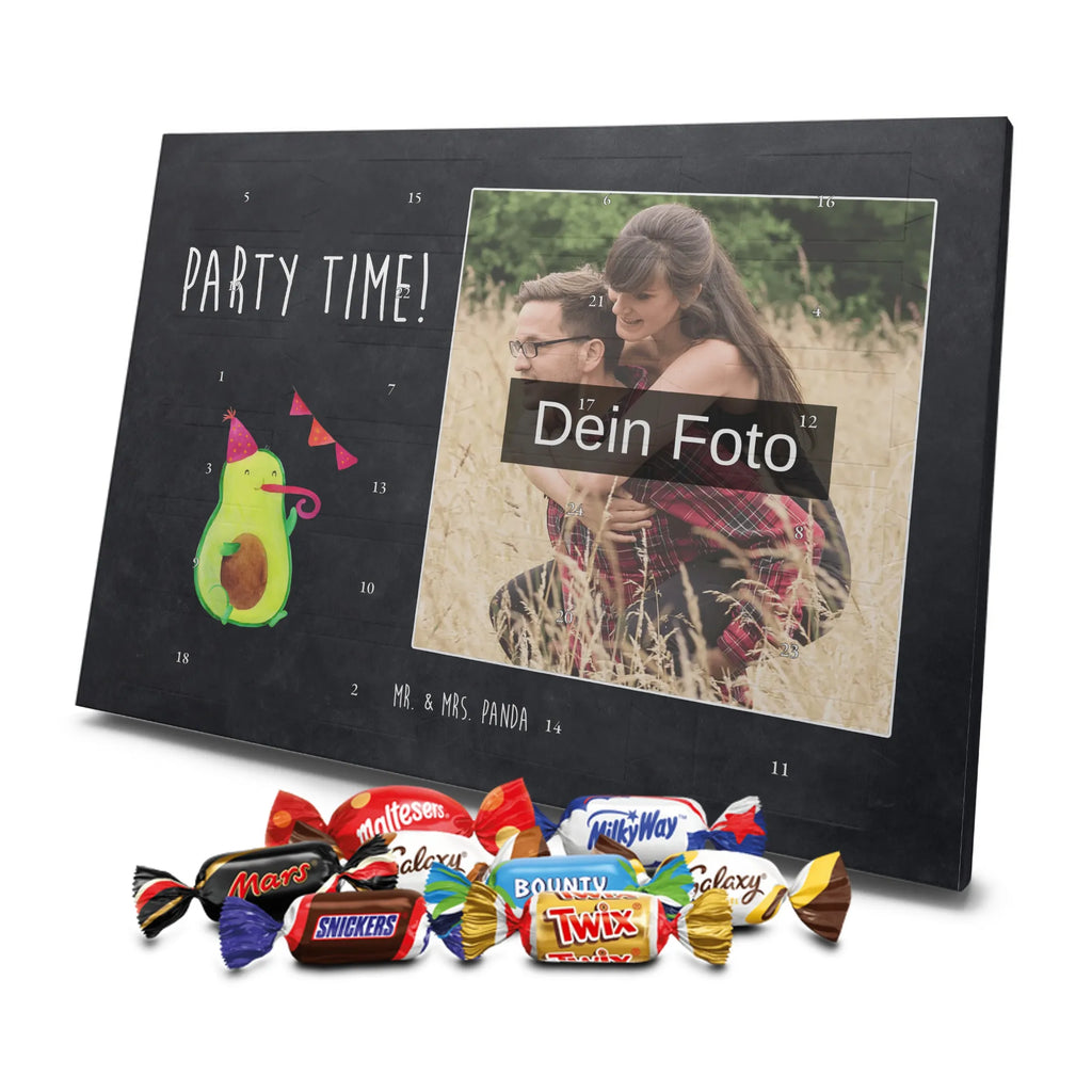 Personalisierter Schoko Foto Adventskalender Avocado Party Zeit Personalisierter Schoko Foto Adventskalender, Gesund, Veggie, Avocado, Vegan