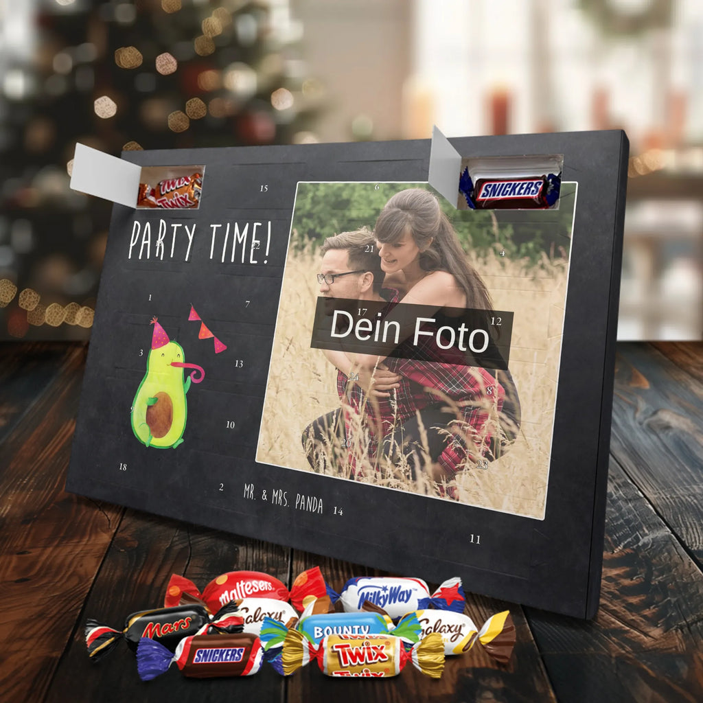 Personalisierter Schoko Foto Adventskalender Avocado Party Zeit Personalisierter Schoko Foto Adventskalender, Gesund, Veggie, Avocado, Vegan