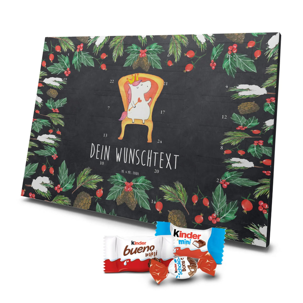 Personalisierter Schoko Adventskalender Einhorn Prinzessin Adventskalender mit Namen, Personalisierter Adventskalender, Unicorn, Einhorn, Einhörner, Einhorn Deko, Geschenk, Prinzessin, Geburtstag, Geburtstagsgeschenk, Monat