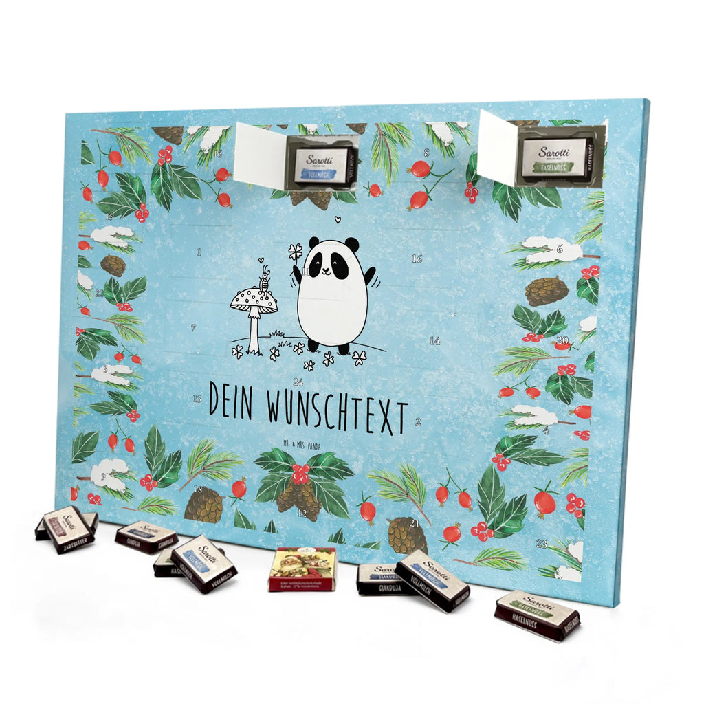  Panda Szczęście Personalisierter Adventskalender, Adventskalender mit Namen