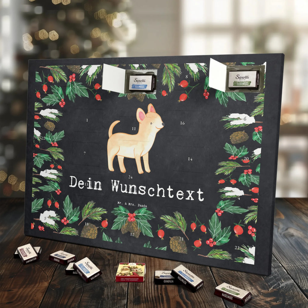 Personalisierter Schoko Adventskalender Chihuahua Moment Adventskalender mit Namen, Personalisierter Adventskalender, Hund, Hunderasse, Rassehund, Hundebesitzer, Geschenk, Tierfreund, Schenken, Welpe, Chihuahua