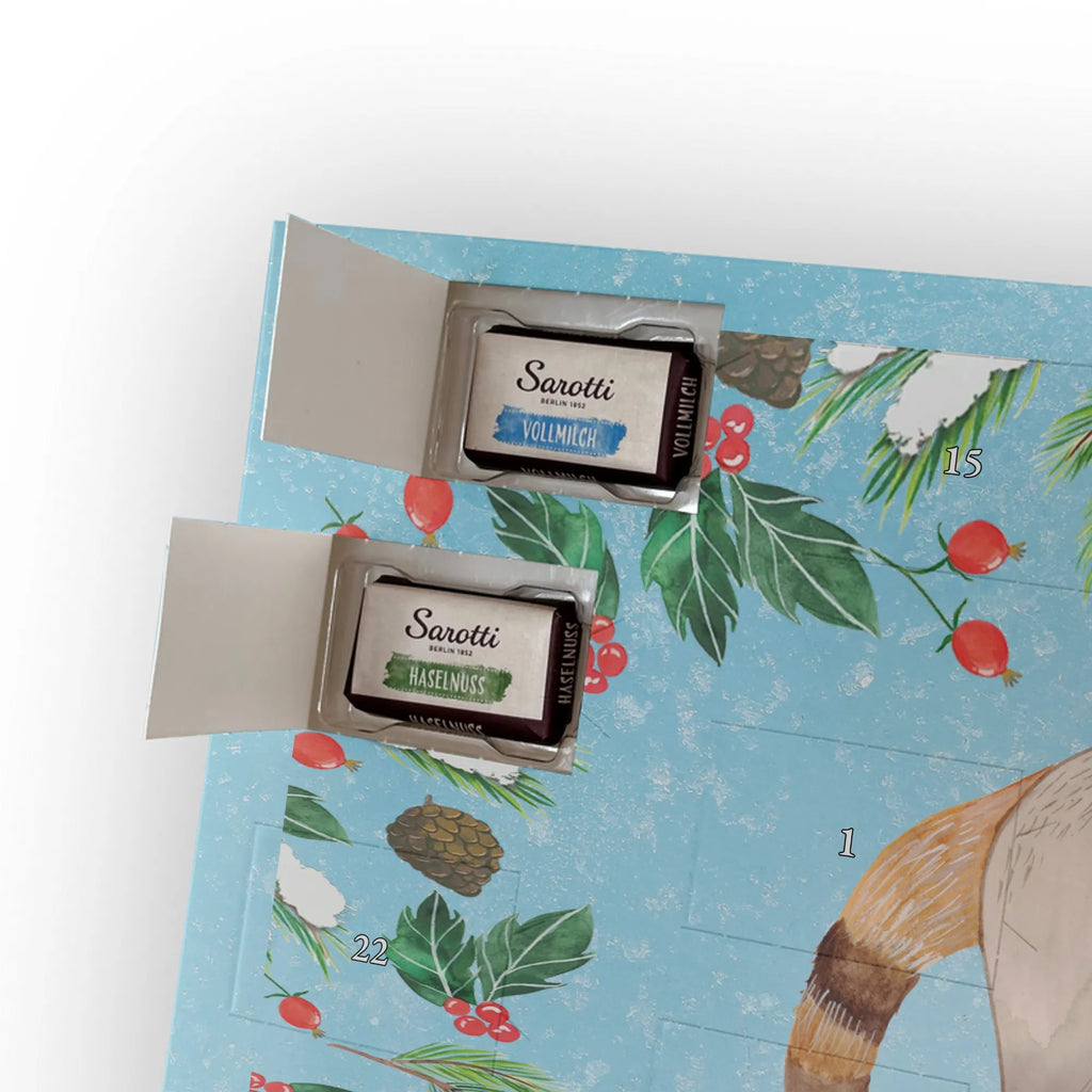 Adventskalender mit Namen Nasenbär Adventskalender mit Namen, Personalisierter Adventskalender, Tiere, Tiermotive, Lustige Sprüche, Gute Laune, Bär, Rüsselbär, Nasenbär, Nasenbären