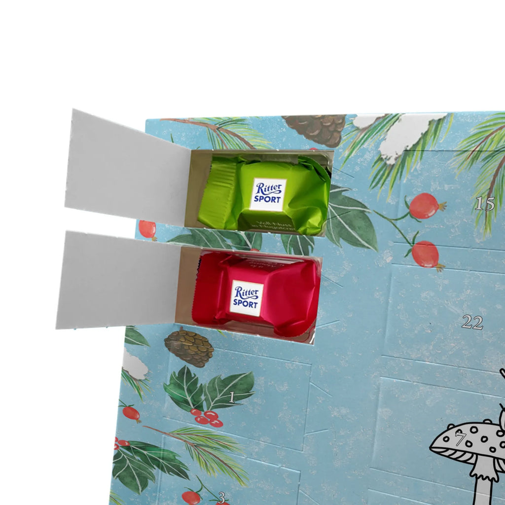  Panda Szczęście Personalisierter Adventskalender, Adventskalender mit Namen