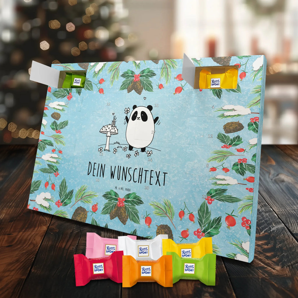  Panda Szczęście Personalisierter Adventskalender, Adventskalender mit Namen