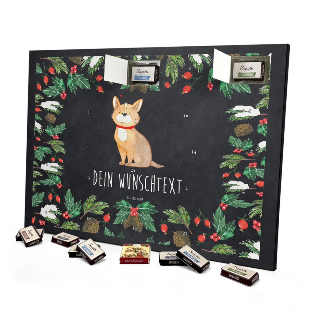 Adventskalender mit Namen Hund Glück Personalisierter Adventskalender, Adventskalender mit Namen, Hundebesitzer, Haustier, Sprüche, Hunderasse, Tierliebhaber, Hund, Hundemotiv, Hundeliebe, Liebe, Corgie, Hundemama, Spruch