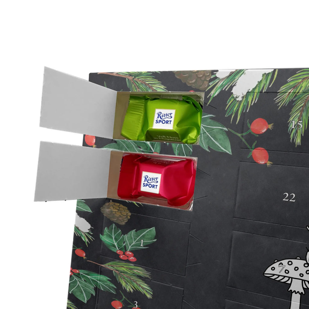  Panda Happiness Personalisierter Adventskalender, Adventskalender mit Namen