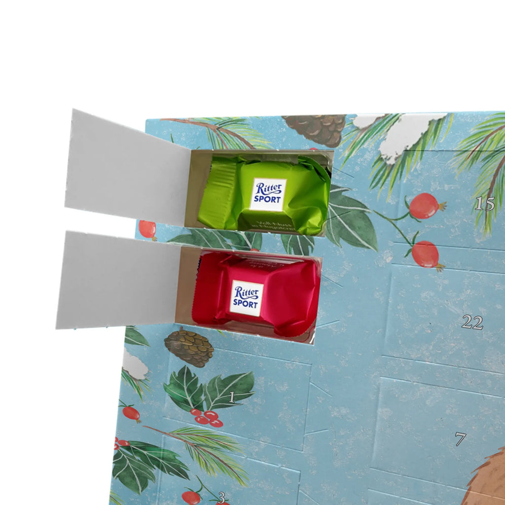 Adventskalender mit Namen Capybara König Adventskalender mit Namen, Personalisierter Adventskalender, Tiere, Tiermotive, Lustige Sprüche, Gute Laune, König, Capybara