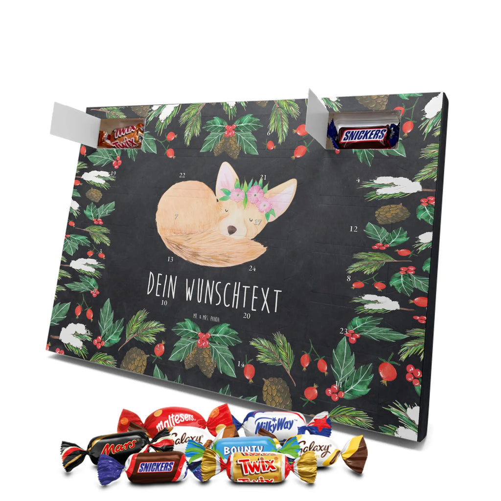  lis pustynny kwiaty dzikie zwierzęta, Afryka