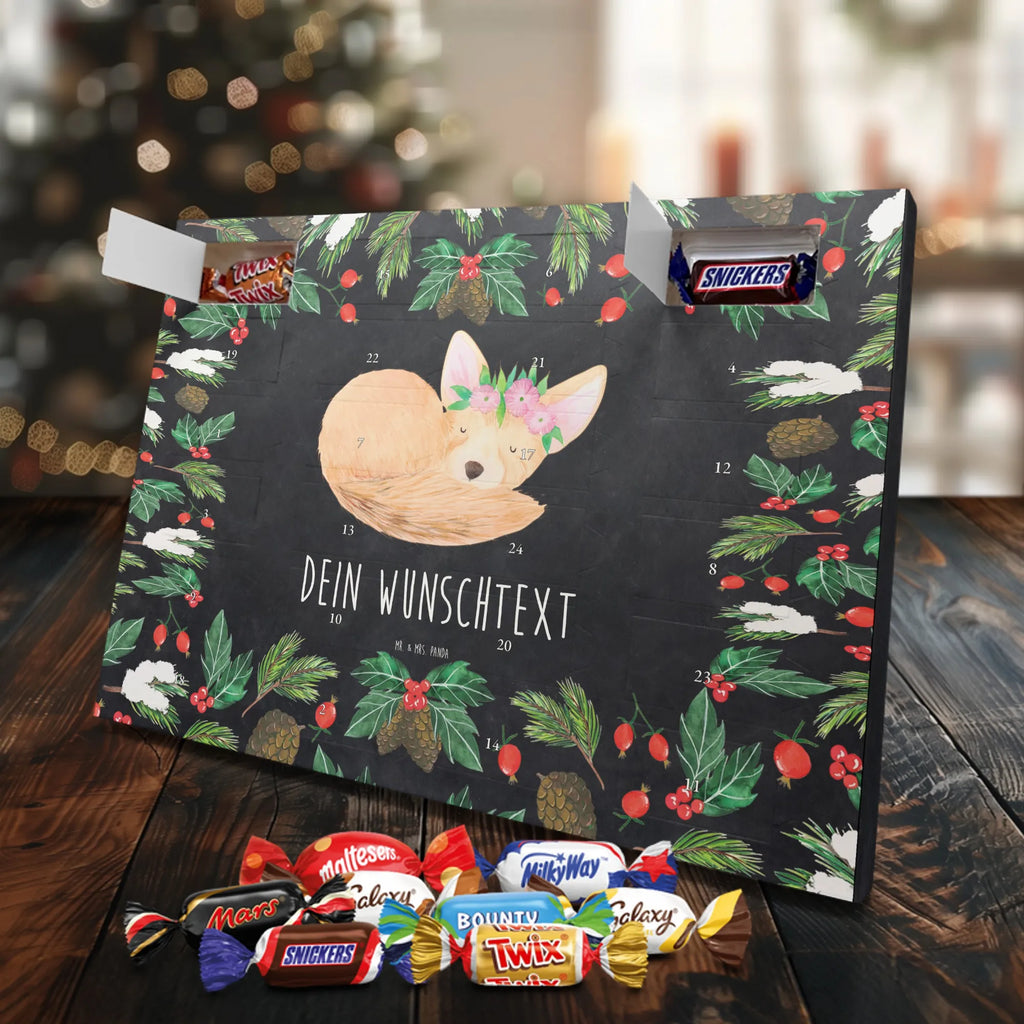  lis pustynny kwiaty dzikie zwierzęta, Afryka