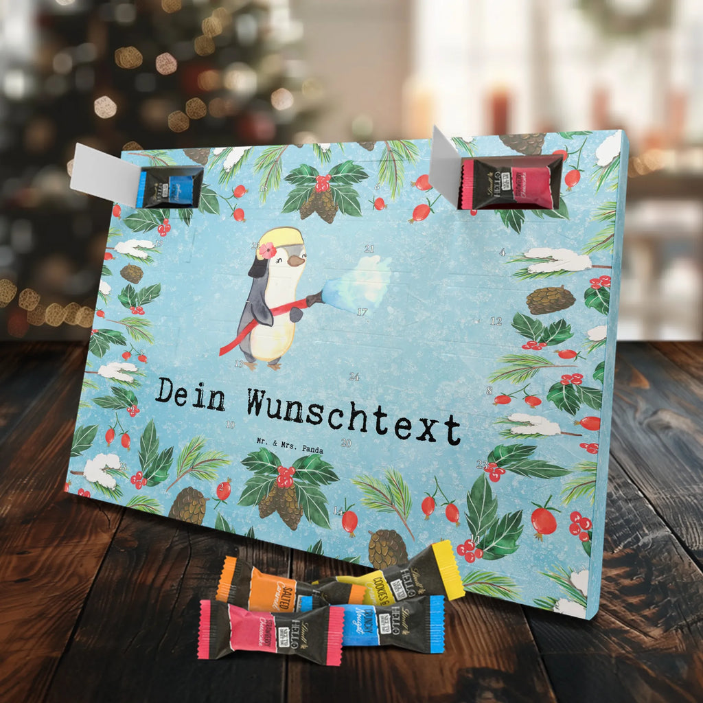 Adventskalender mit Namen Feuerwehrfrau Leidenschaft Personalisierter Adventskalender, Adventskalender mit Namen, Beruf, Ausbildung, Jubiläum, Abschied, Rente, Kollege, Kollegin, Geschenk, Schenken, Arbeitskollege, Mitarbeiter, Firma, Danke, Dankeschön, Feuerwehr, freiwillige Feuerwehr, Feuerwehrfrau, Feuerwehrhauptfrau, Brandschutz