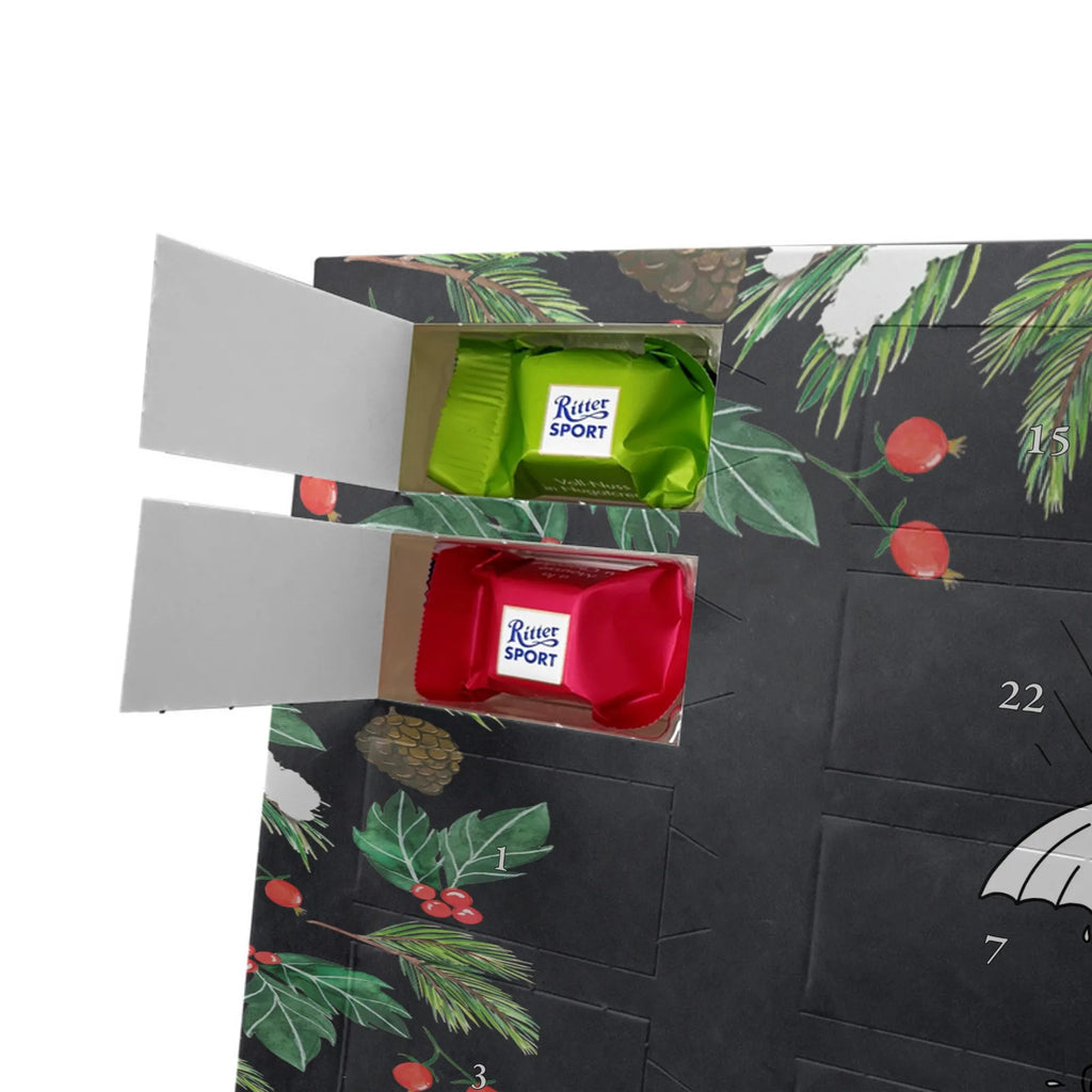 Adventskalender mit Namen Panda Freundschaft Adventskalender mit Namen, Personalisierter Adventskalender