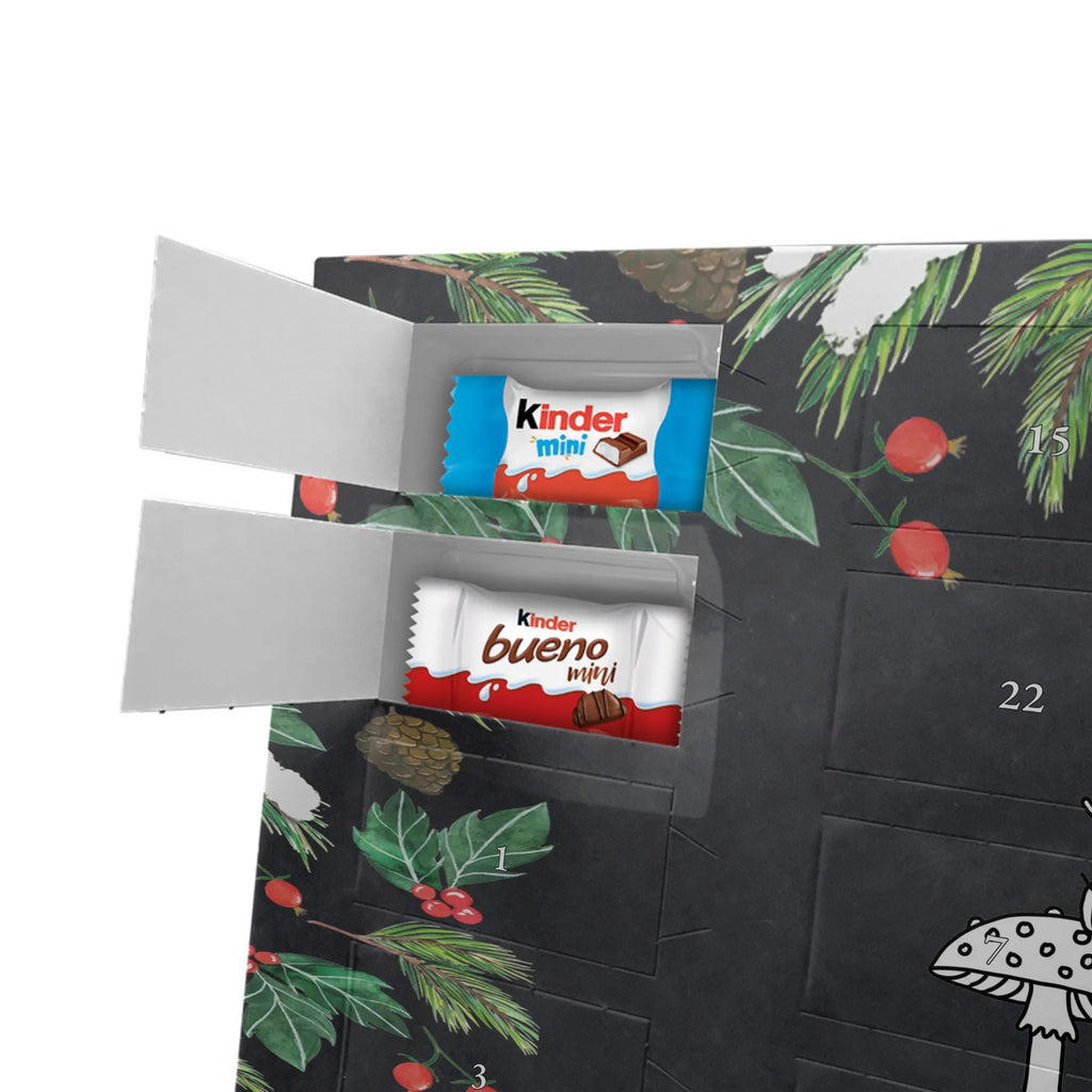  Panda Happiness Personalisierter Adventskalender, Adventskalender mit Namen