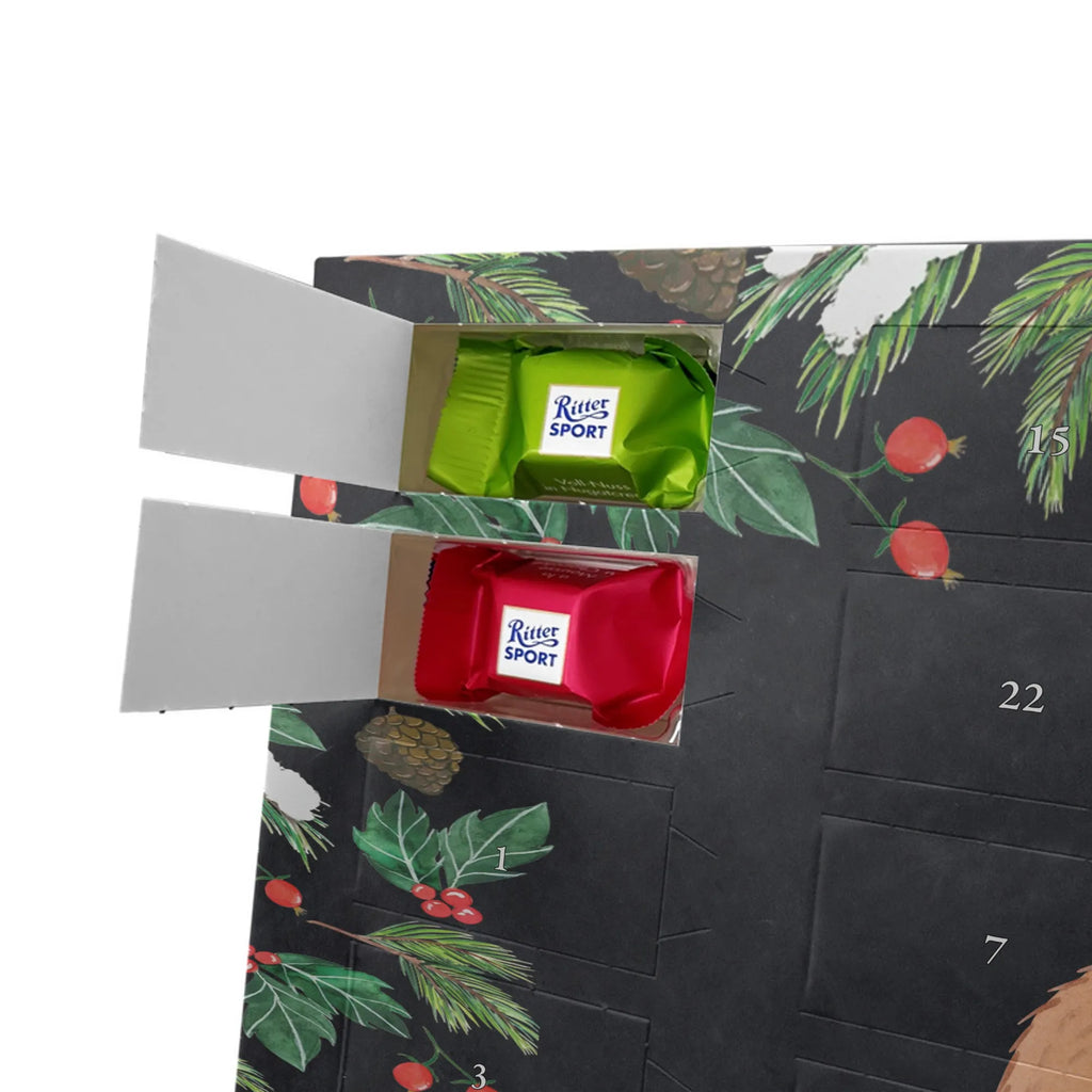 Adventskalender mit Namen Capybara König Adventskalender mit Namen, Personalisierter Adventskalender, Tiere, Tiermotive, Lustige Sprüche, Gute Laune, König, Capybara