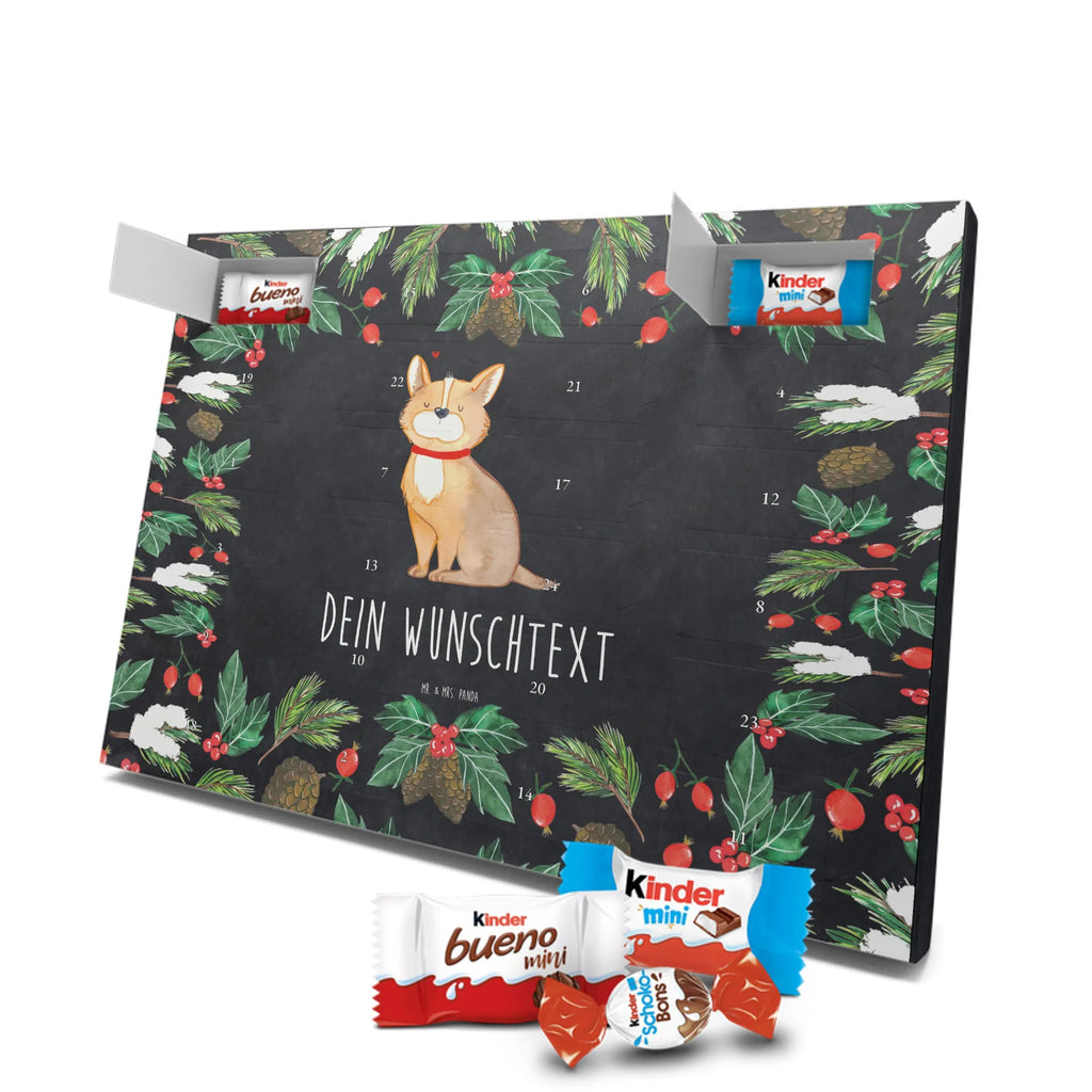 Adventskalender mit Namen Hund Glück Personalisierter Adventskalender, Adventskalender mit Namen, Hundebesitzer, Haustier, Sprüche, Hunderasse, Tierliebhaber, Hund, Hundemotiv, Hundeliebe, Liebe, Corgie, Hundemama, Spruch
