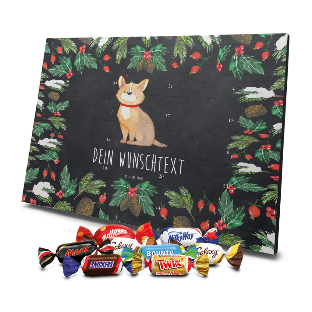 Adventskalender mit Namen Hund Glück Personalisierter Adventskalender, Adventskalender mit Namen, Hundebesitzer, Haustier, Sprüche, Hunderasse, Tierliebhaber, Hund, Hundemotiv, Hundeliebe, Liebe, Corgie, Hundemama, Spruch