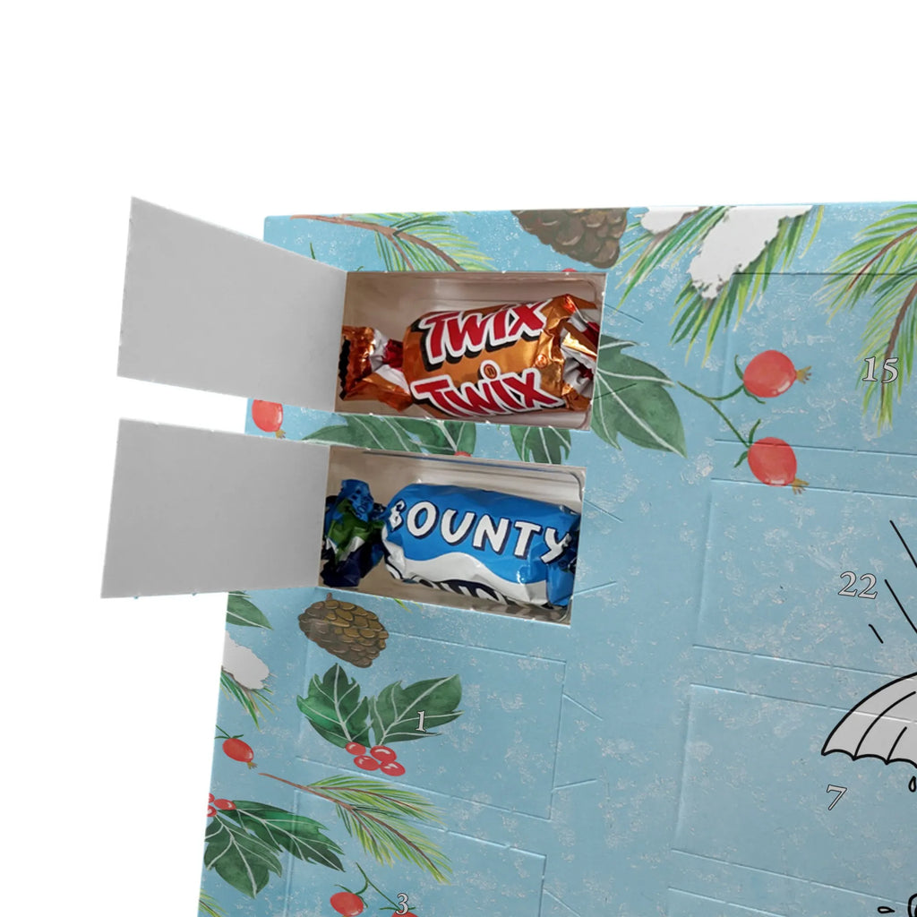 Adventskalender mit Namen Panda Freundschaft Adventskalender mit Namen, Personalisierter Adventskalender