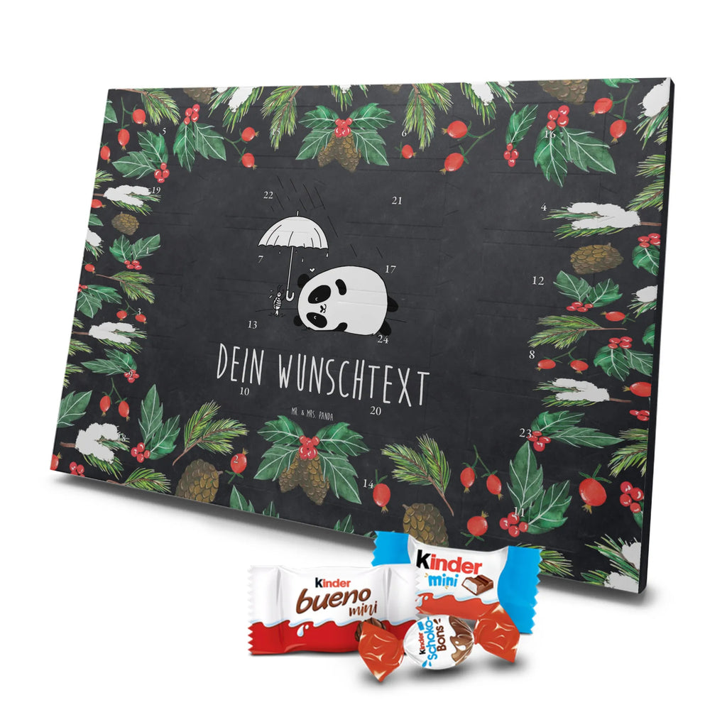 Adventskalender mit Namen Panda Freundschaft Adventskalender mit Namen, Personalisierter Adventskalender
