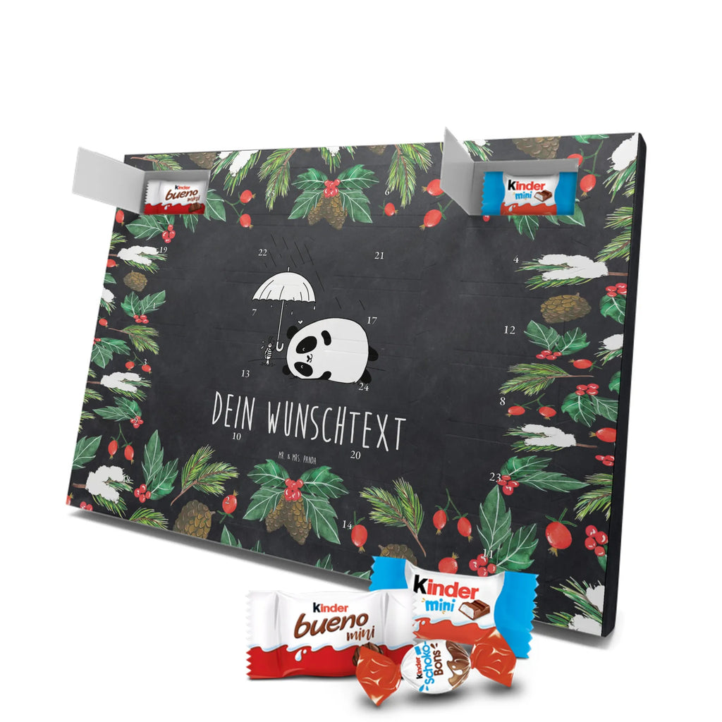 Adventskalender mit Namen Panda Freundschaft Adventskalender mit Namen, Personalisierter Adventskalender