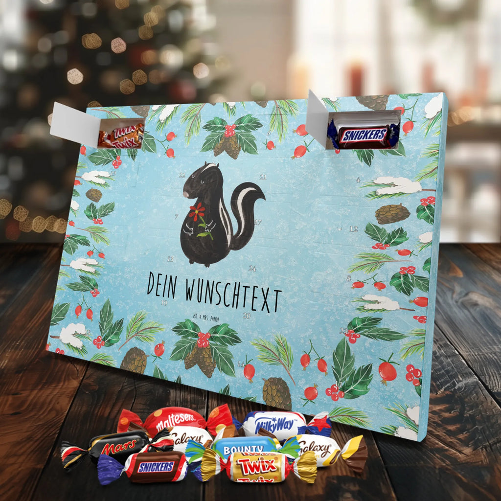  skunk flower predator, stink, wild animal, dreamy, daydreamer