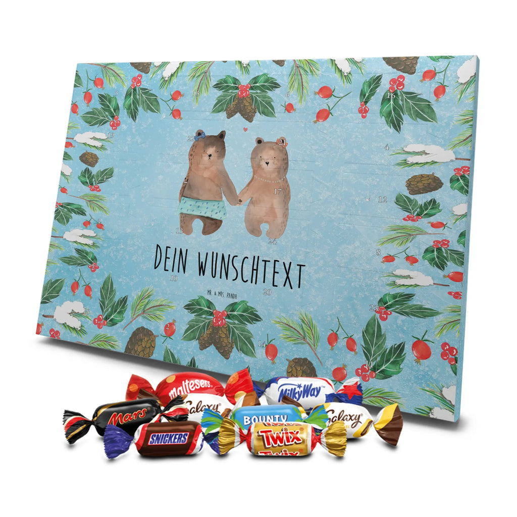 Adventskalender mit Namen Bär Freundin Personalisierter Adventskalender, Adventskalender mit Namen, Teddy, Bär, Teddybär, Bär Freundin Beste Freund Liebe Liebesbeweis Verliebt Kumpel Kumpeliene