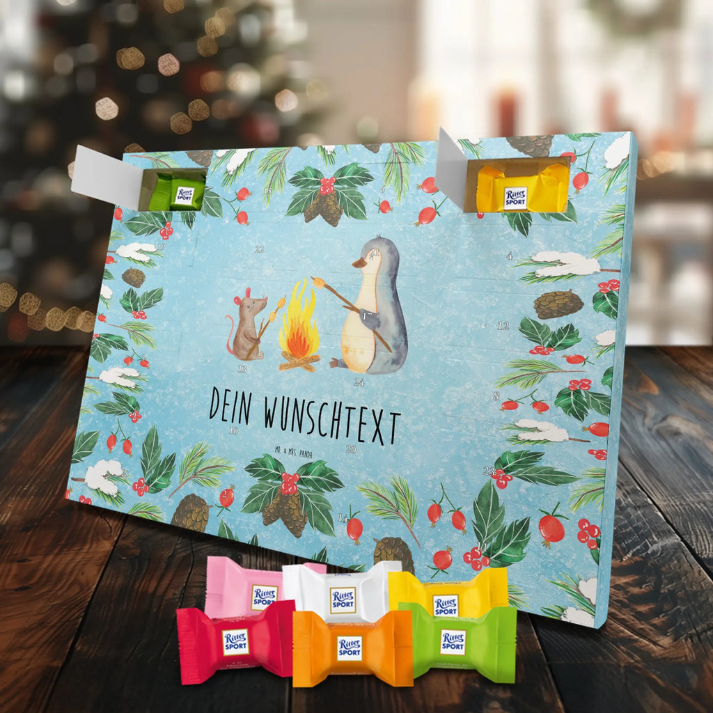 Adventskalender mit Namen Pinguin Lagerfeuer Personalisierter Adventskalender, Adventskalender mit Namen, Pinguin, Lebensspruch, Neustart, Lagerfeuer, Pinguine, Job, Liebe, Grillen, Marshmallows, Feuer, Leben, Arbeit, Motivation, Maus, Büro, Lebensmotivation, Büroalltag