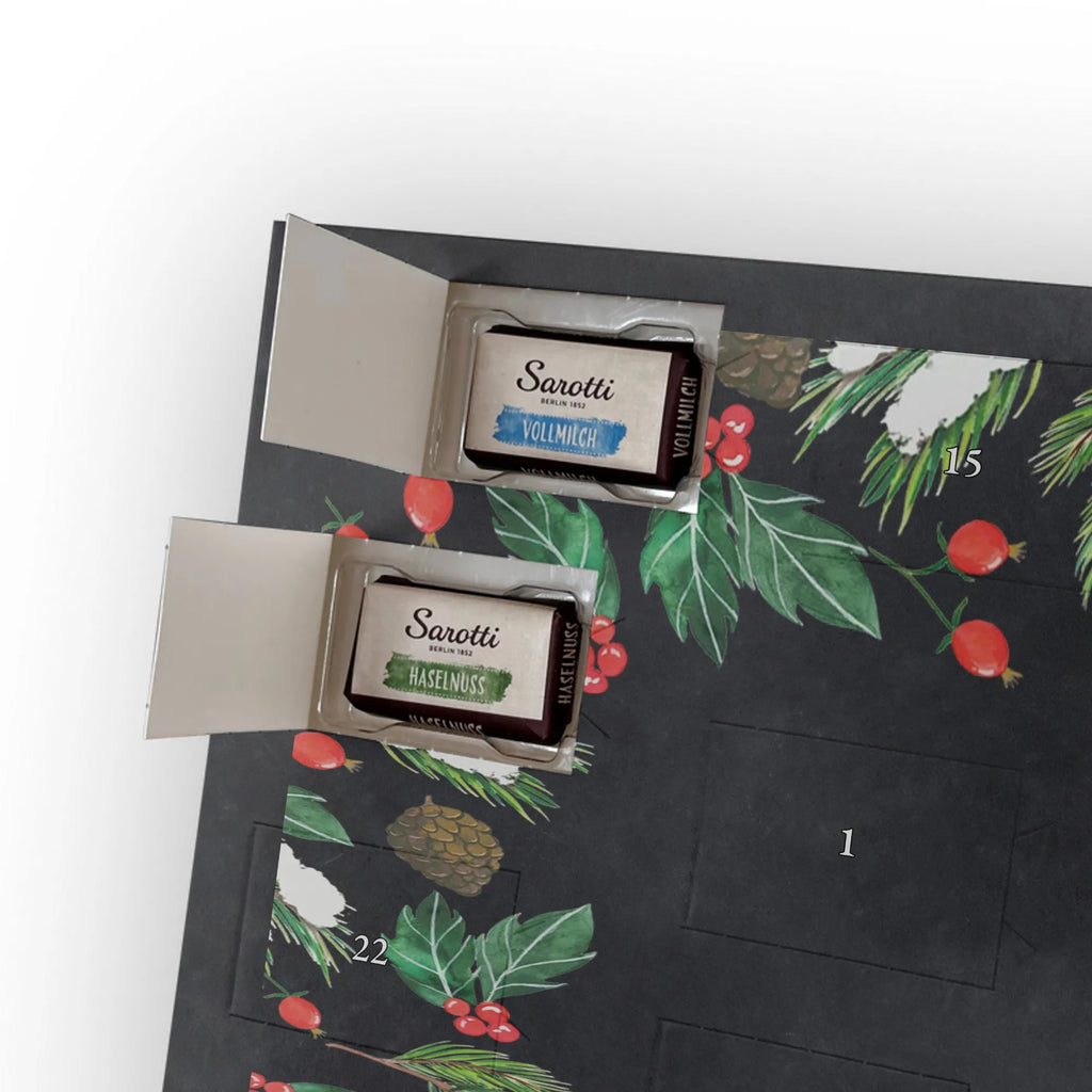 Personalisierter Schoko Adventskalender Kaktus Heilig Personalisierter Adventskalender, Adventskalender mit Namen, Kakteen, Kaktus, Heiligenschein, Familie, Kind, Schwestern, Frech, Schwester, Eltern, Freundin, Bruder, Lustig