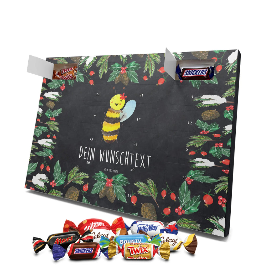 Adventskalender mit Namen Biene Happy Personalisierter Adventskalender, Adventskalender mit Namen, Biene, Hummel, Wespe
