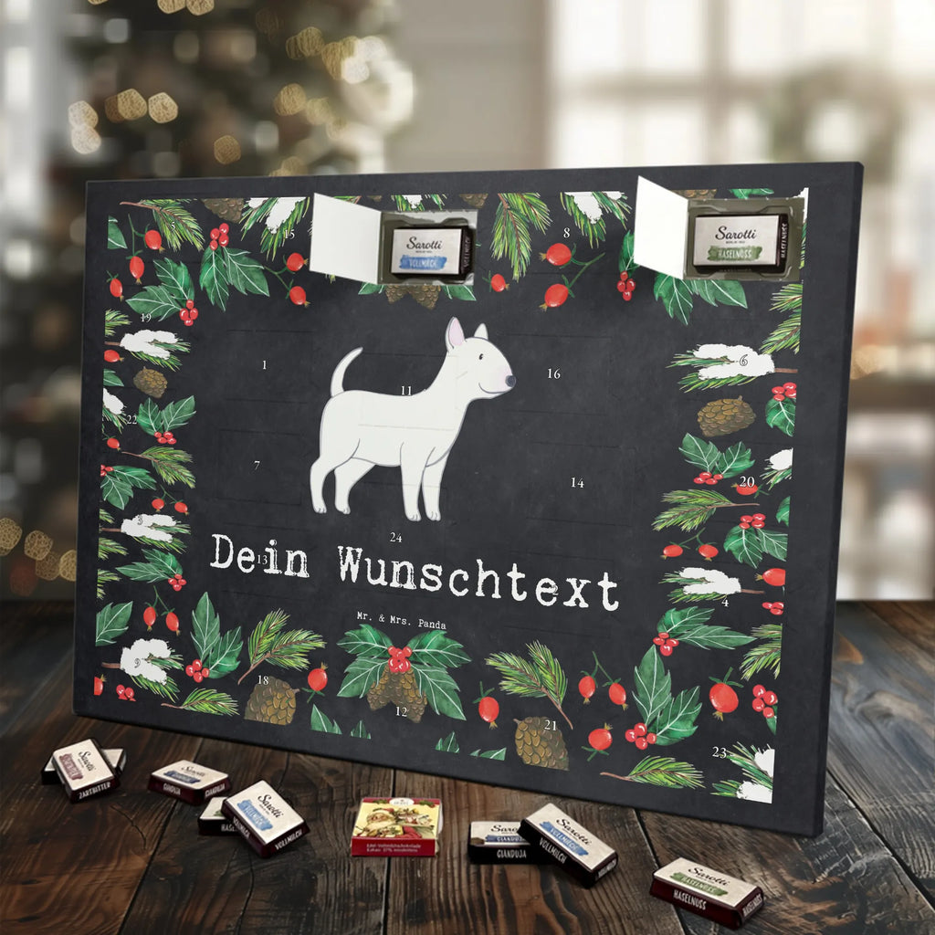  Bullterrier chwila Personalisierter Adventskalender, Adventskalender mit Namen, Schenken, Hundebesitzer, Rassehund, Hunderasse, Welpe, Hund, Geschenk, Tierfreund, Bullterrier
