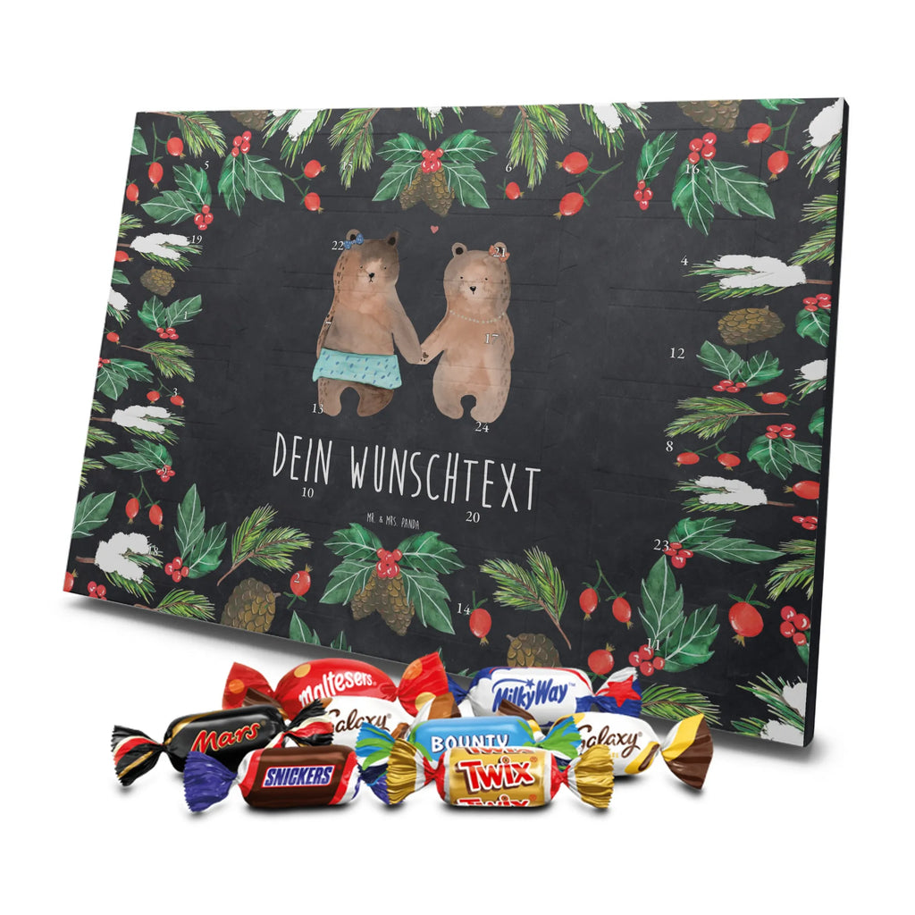 Adventskalender mit Namen Bär Freundin Personalisierter Adventskalender, Adventskalender mit Namen, Teddy, Bär, Teddybär, Bär Freundin Beste Freund Liebe Liebesbeweis Verliebt Kumpel Kumpeliene