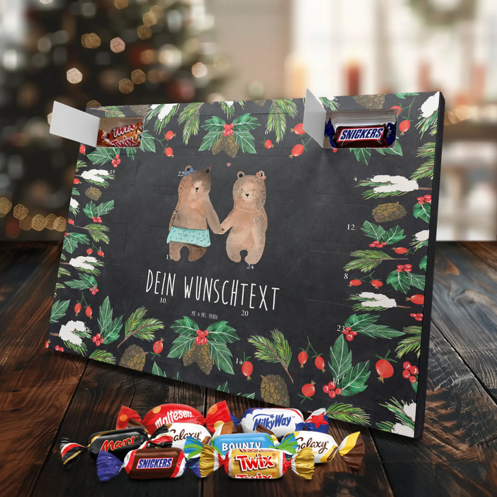 Adventskalender mit Namen Bär Freundin Personalisierter Adventskalender, Adventskalender mit Namen, Teddy, Bär, Teddybär, Bär Freundin Beste Freund Liebe Liebesbeweis Verliebt Kumpel Kumpeliene