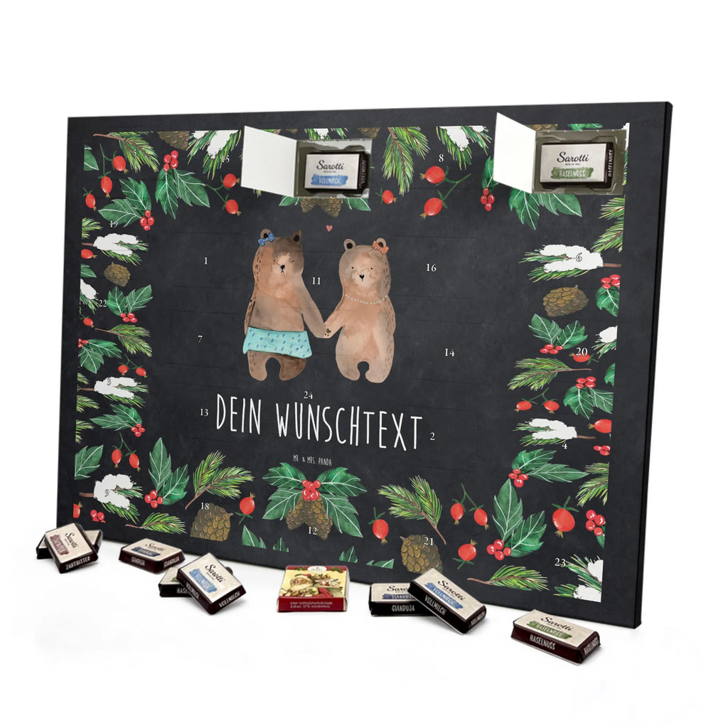 Adventskalender mit Namen Bär Freundin Personalisierter Adventskalender, Adventskalender mit Namen, Teddy, Bär, Teddybär, Bär Freundin Beste Freund Liebe Liebesbeweis Verliebt Kumpel Kumpeliene