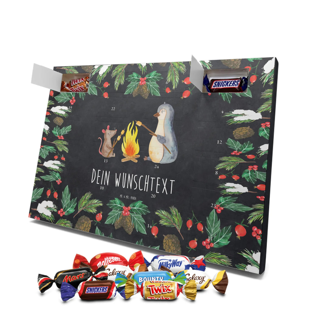 Adventskalender mit Namen Pinguin Lagerfeuer Personalisierter Adventskalender, Adventskalender mit Namen, Pinguin, Lebensspruch, Neustart, Lagerfeuer, Pinguine, Job, Liebe, Grillen, Marshmallows, Feuer, Leben, Arbeit, Motivation, Maus, Büro, Lebensmotivation, Büroalltag