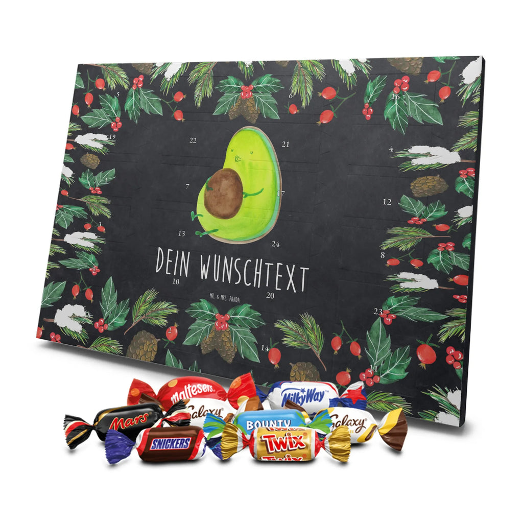 Adventskalender mit Namen Avocado Pfeifen Personalisierter Adventskalender, Adventskalender mit Namen, Vegan, Gesund, Avocado, Veggie, Diät, Abnehmen, Ernährung, dick sein