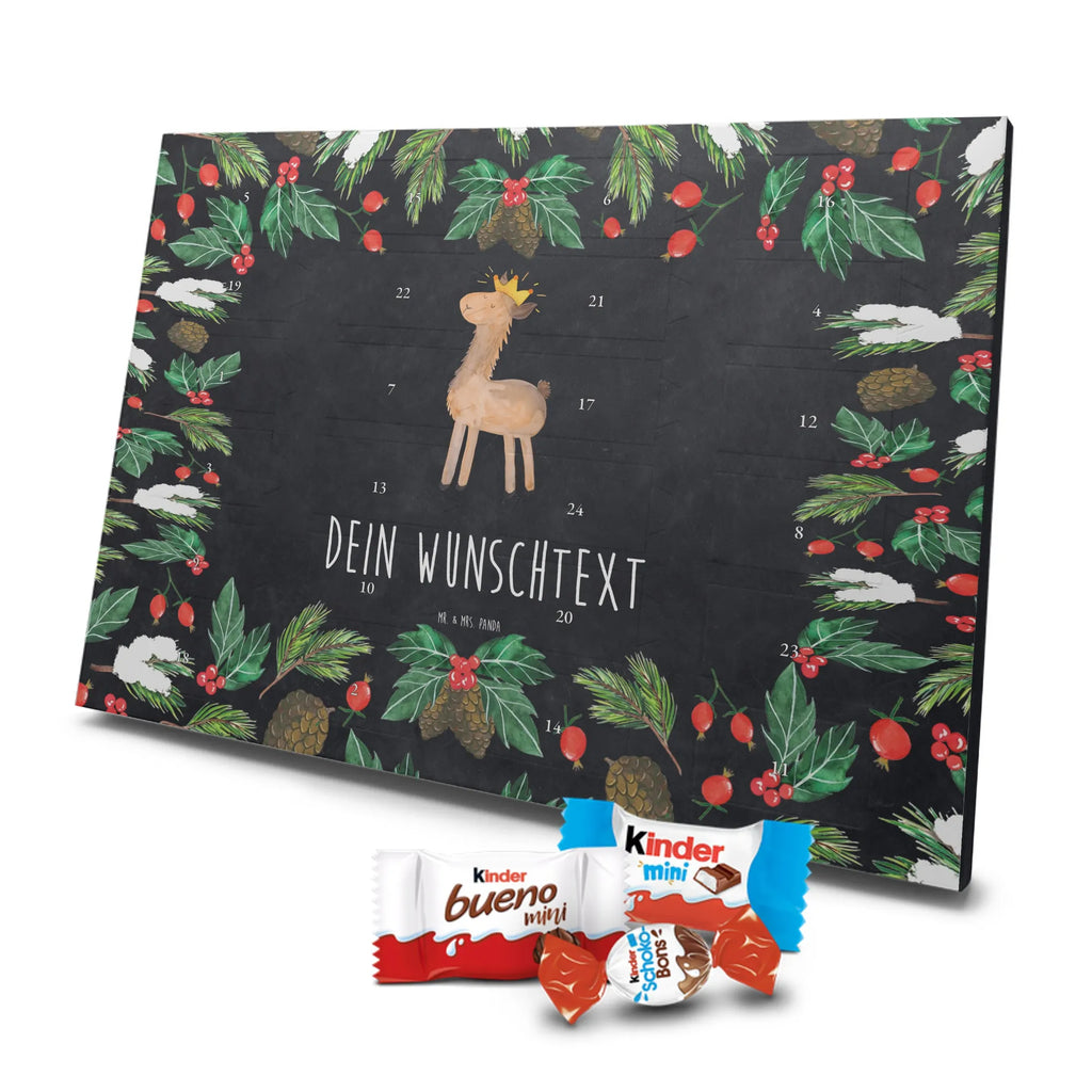 Adventskalender mit Namen Lama König Personalisierter Adventskalender, Adventskalender mit Namen, Alpaka, Lama, Vorgesetzter, Abitur, Mama, Königin, Chef, Freundin, König, Büro Kollege, Abi, Lamas, Papa, Kollegin