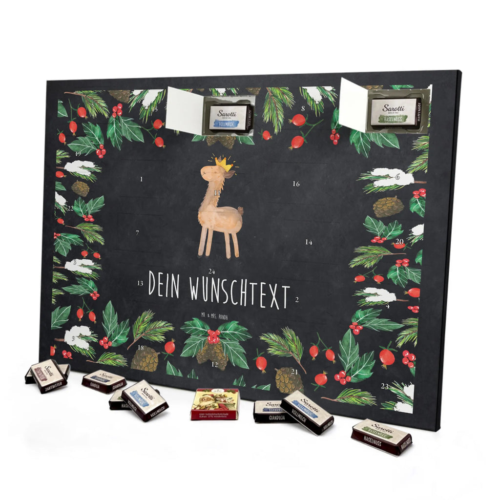 Adventskalender mit Namen Lama König Personalisierter Adventskalender, Adventskalender mit Namen, Alpaka, Lama, Vorgesetzter, Abitur, Mama, Königin, Chef, Freundin, König, Büro Kollege, Abi, Lamas, Papa, Kollegin