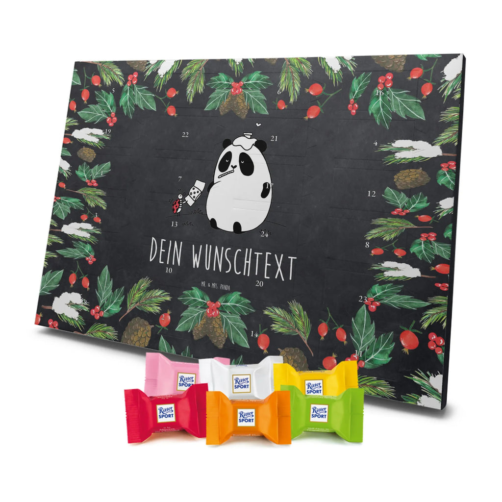  Panda Get well soon Personalisierter Adventskalender, Adventskalender mit Namen